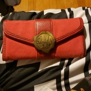 Red Harry Potter howler wallet
